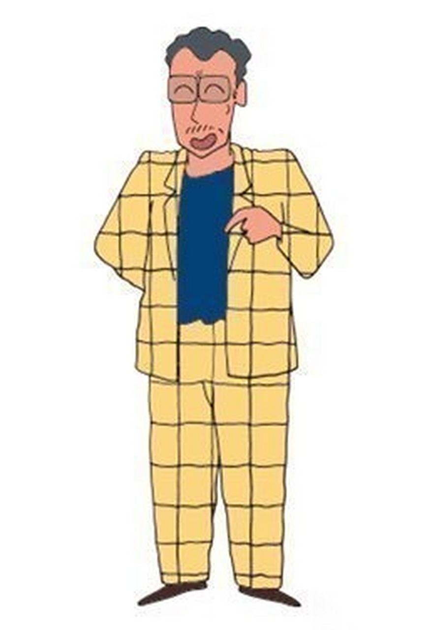 蜡笔小新里的园长穿的竟然是gucci,怪当初的自己年少无知不懂时尚.