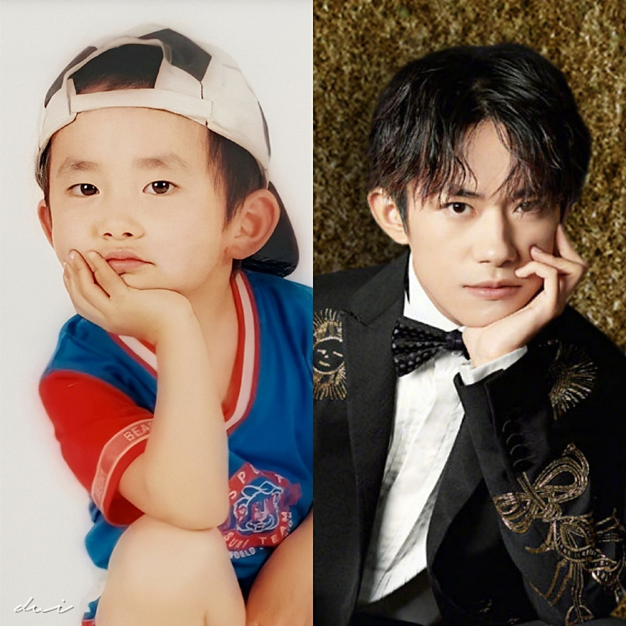 易烊千玺弟弟易烊昱华 哥哥和弟弟都好优秀 !