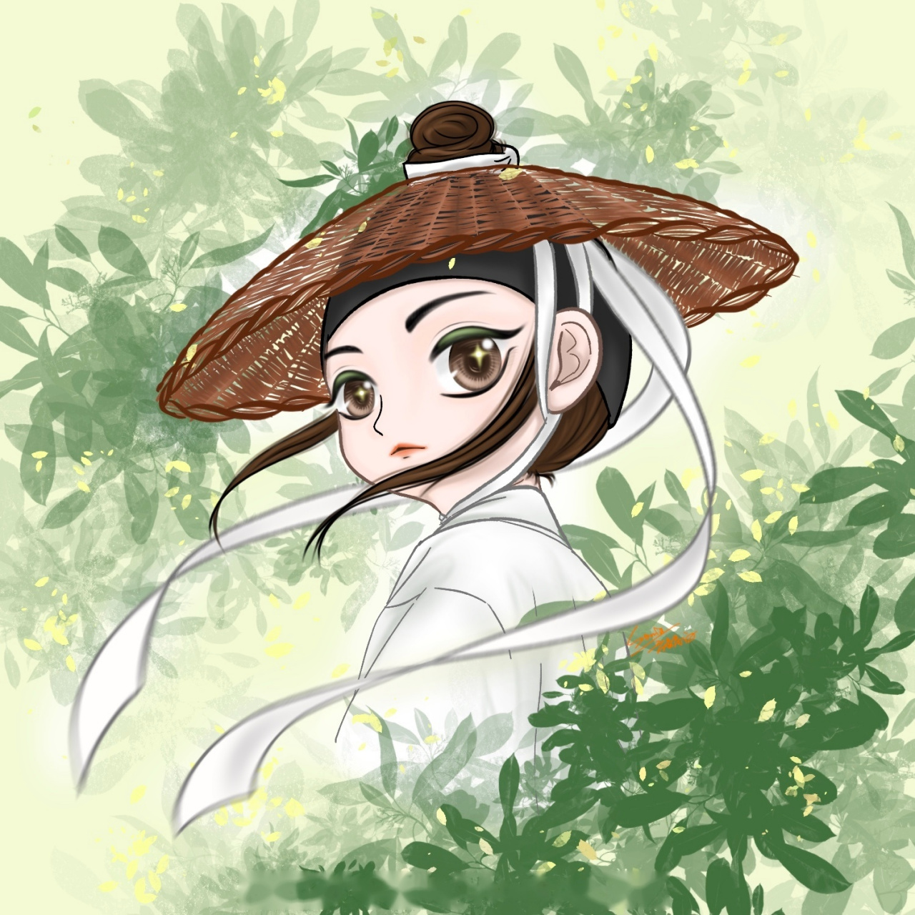 张天爱雪中悍刀行 笑靥悲心,俯首敛眉. 萧萧落木,亭亭无畏.