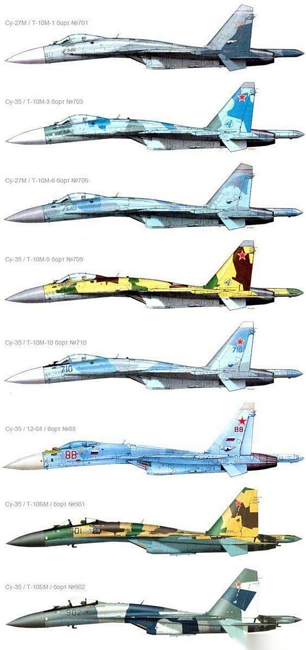 侧卫家族系列战斗机.