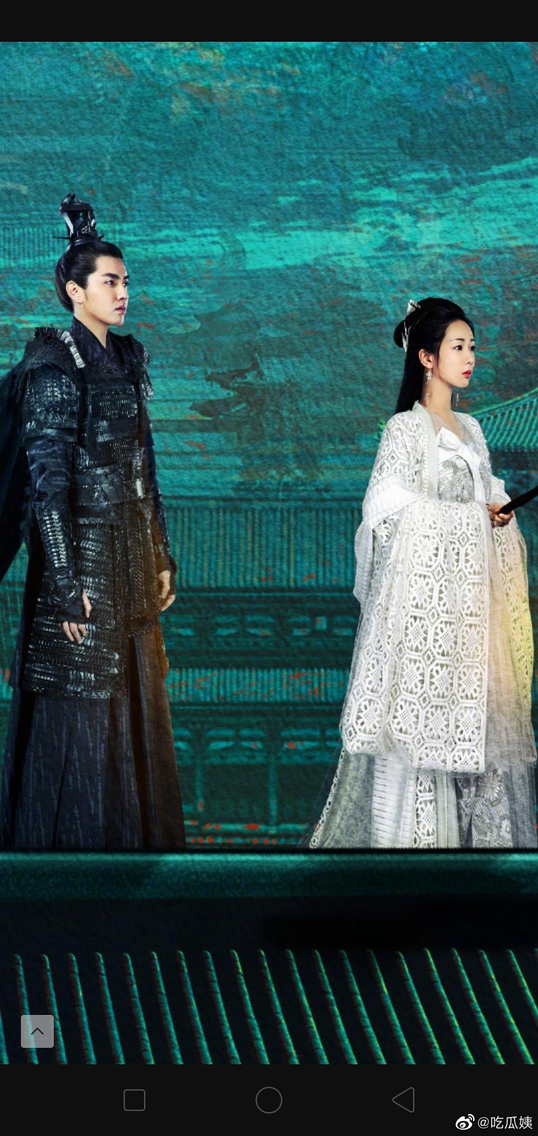 青簪行番位# 官方发了定妆照片!