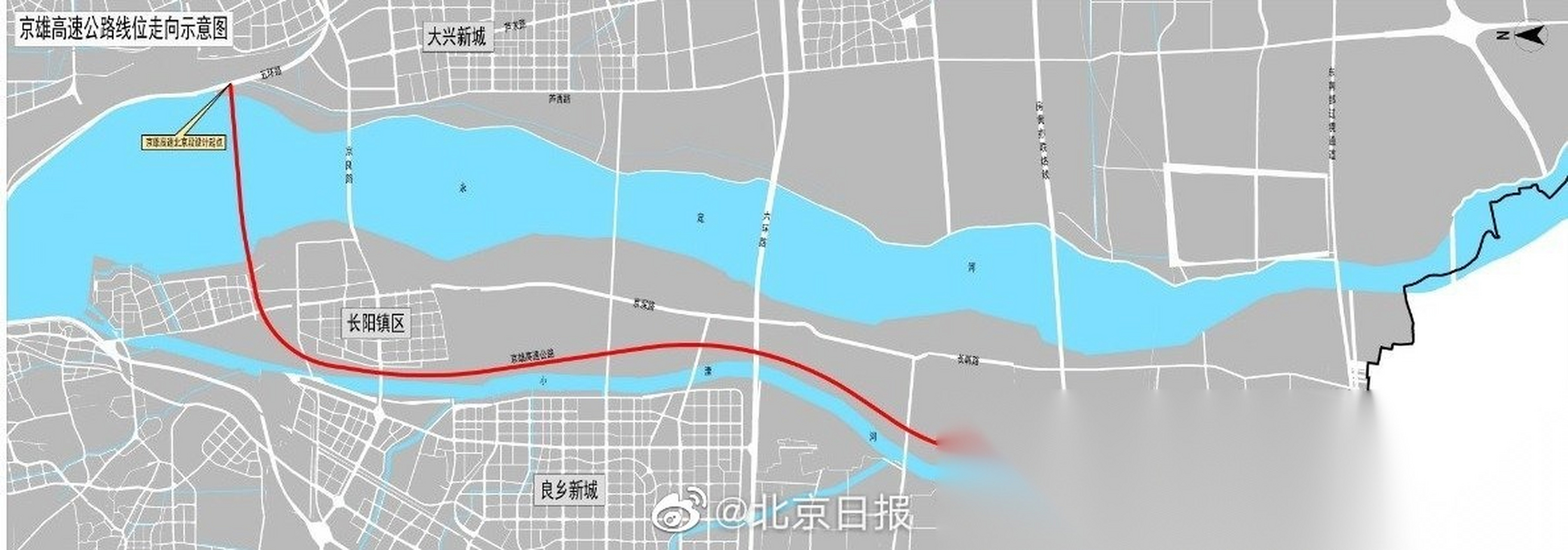 京雄高速北京段用地预审获批】6月28日,记者从北京市规划自然资源委