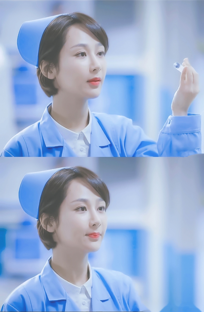 杨紫饰演过很多次白衣天使,站地护士胡湘湘,真的是无数人心中的白月光