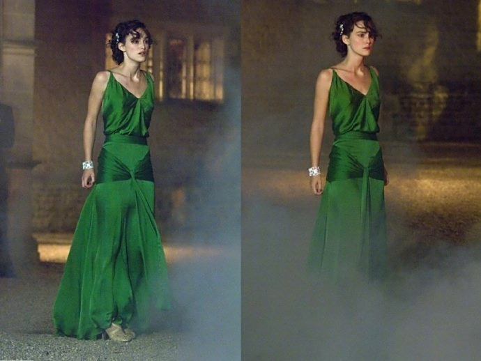 《赎罪》里的这条绿裙惊艳了多少人