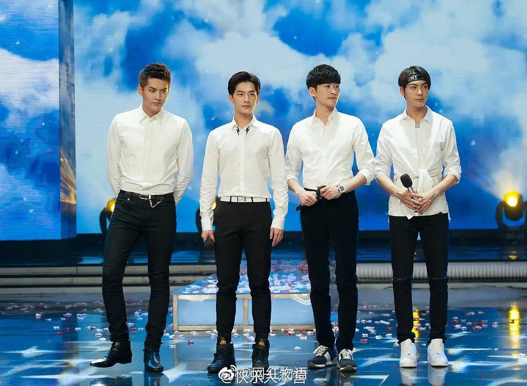 2015年杨洋,陈伟霆,张翰,吴亦凡快本同台谁赢了?