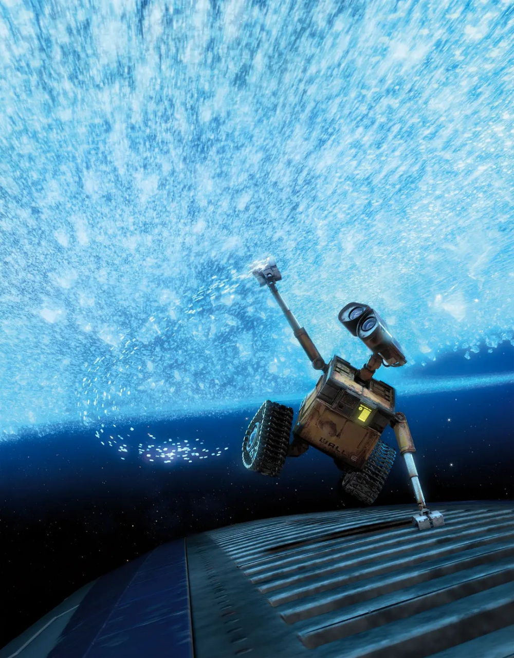 两个机器人,唯一的语言交流就是互相叫对方的名字,但只是一声名字,就