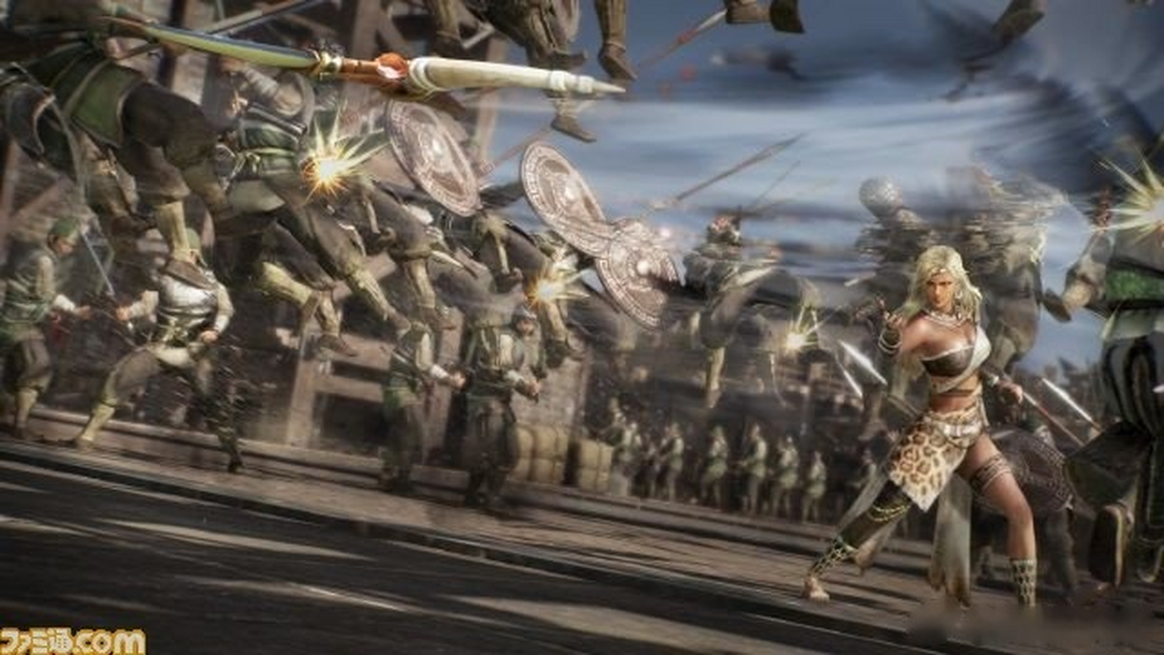 真三国无双8历史游戏 《真三国无双8》fami通早期预览图:孟获,祝融