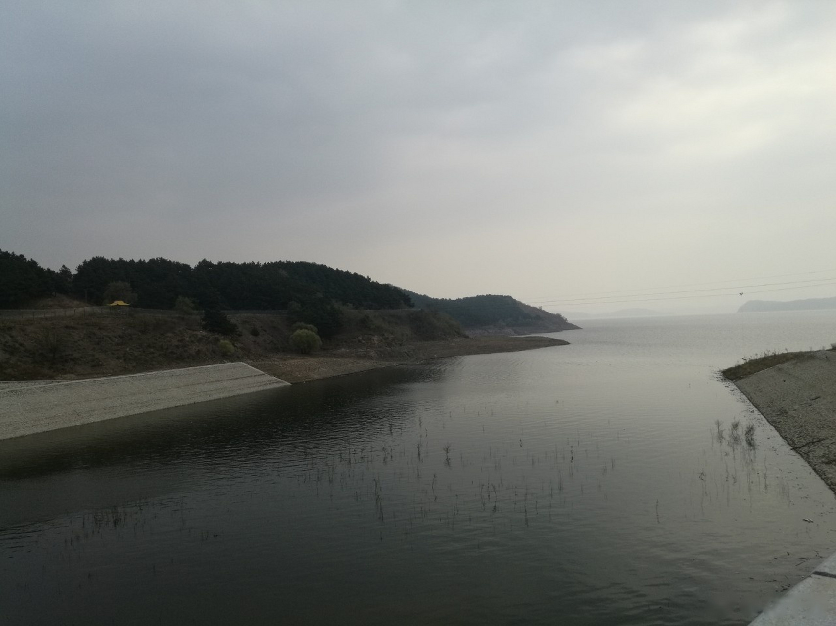 辽宁清河水库,恢宏壮丽的水利工程.