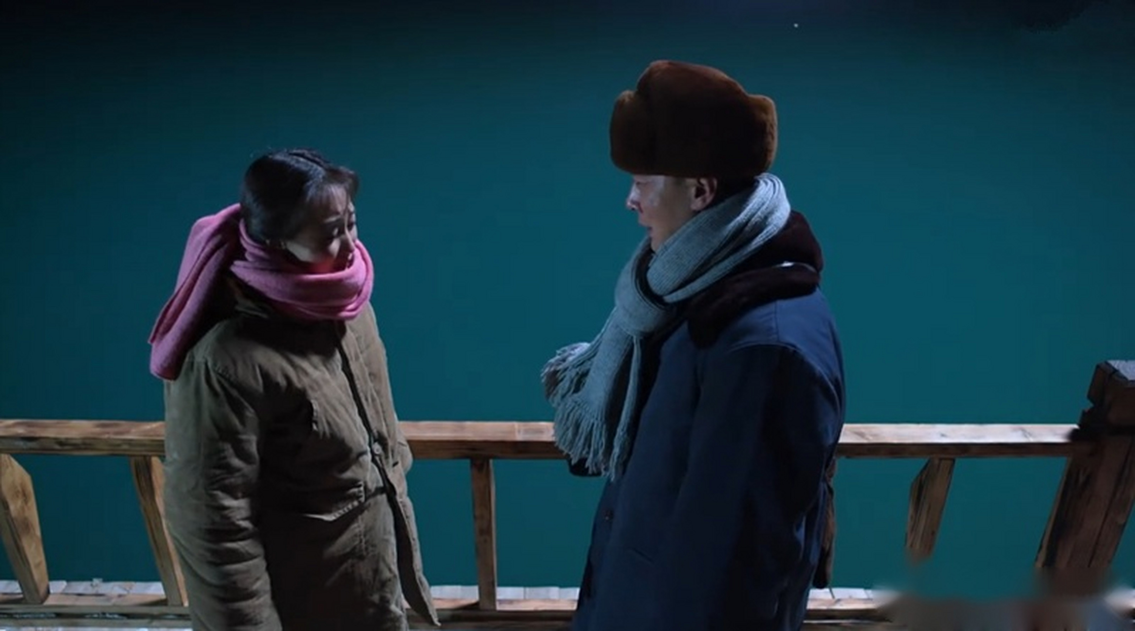 李爷爷来到车站接周武和李英姿他们两个,李英姿因为周武心里惦记着阮