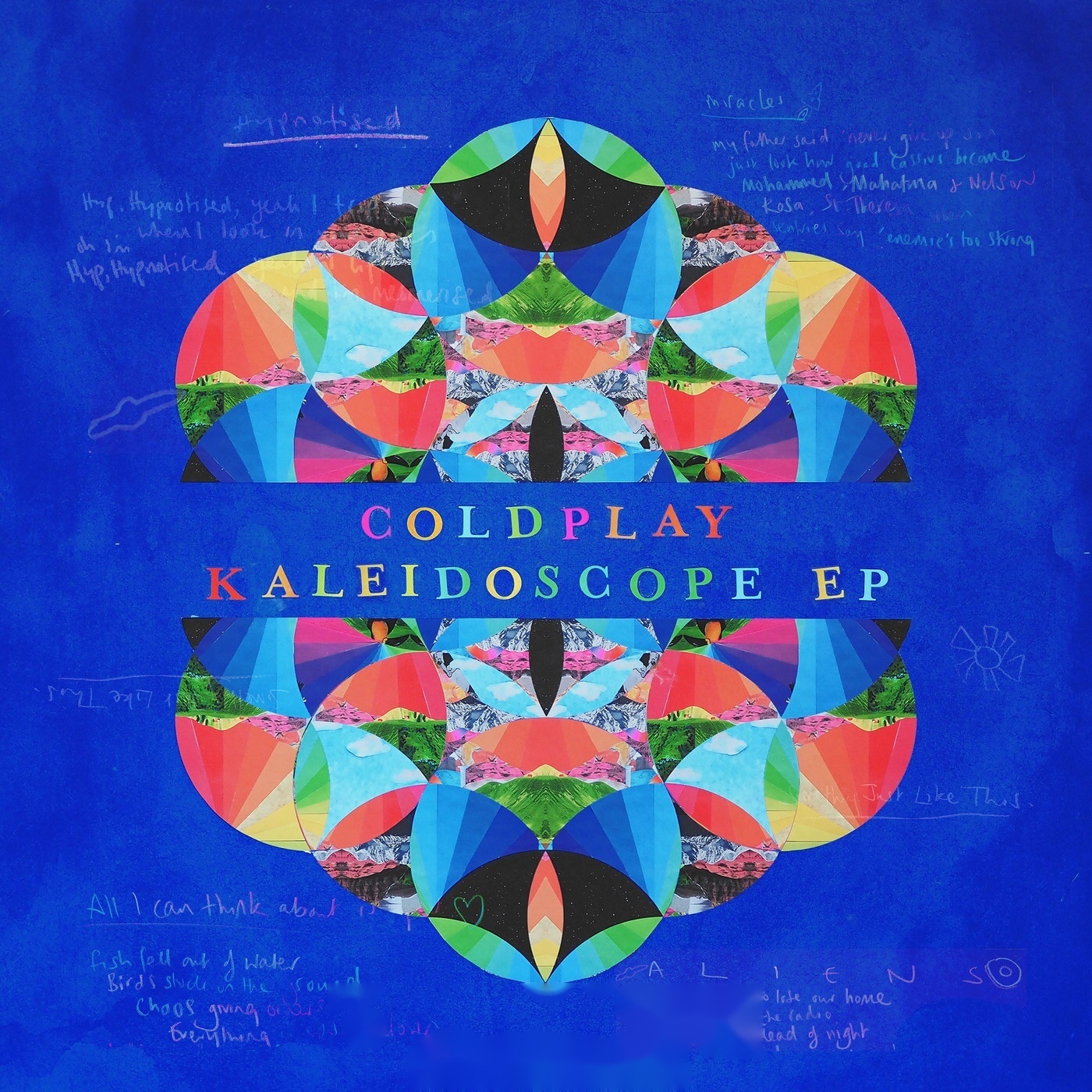coldplay全新ep kaleidoscope"万花筒",在释放重重惊喜过后终于完整
