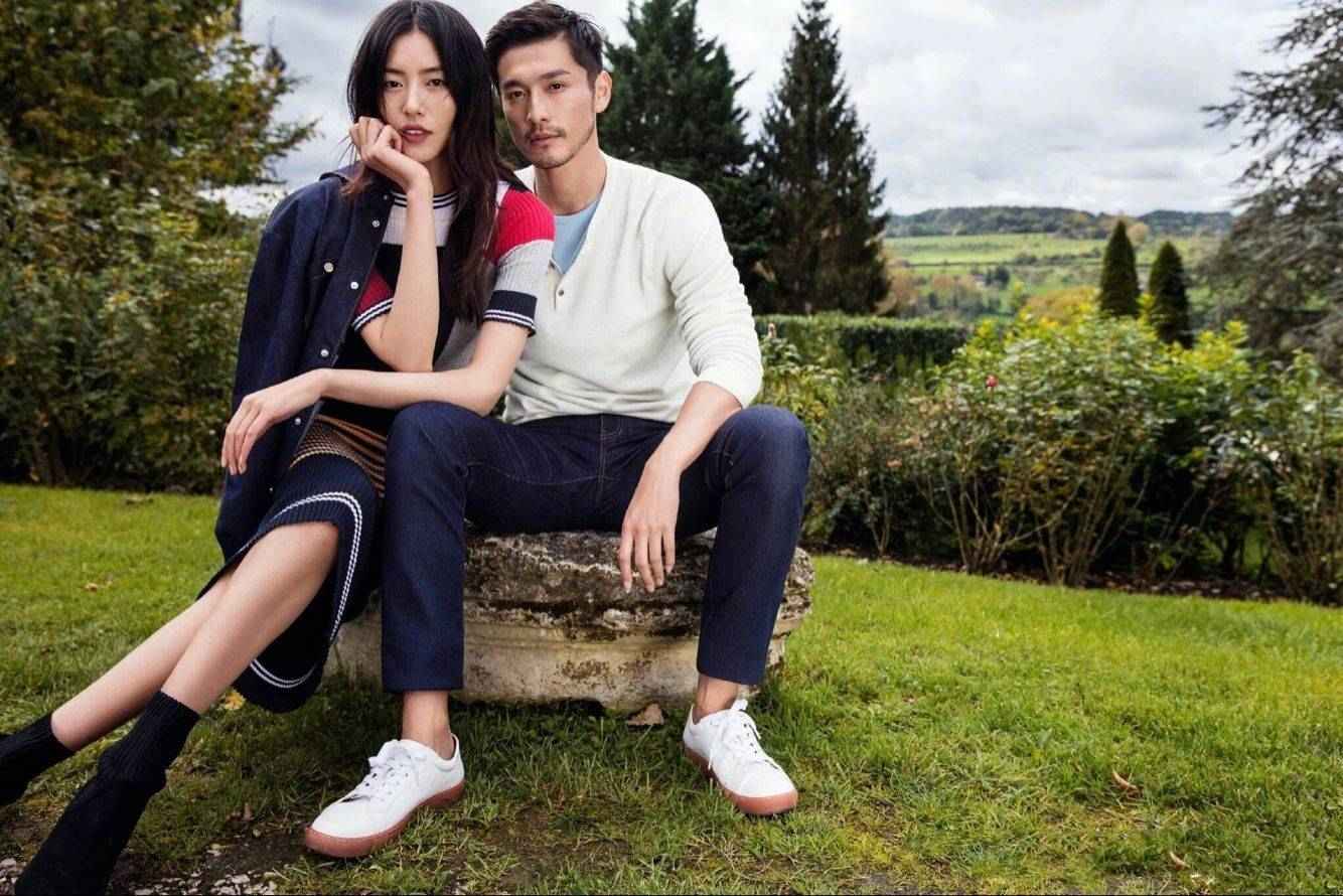 刘雯携手国际超模daisuk,ueda拍摄了一组时尚大片,享受假日的浪漫时光