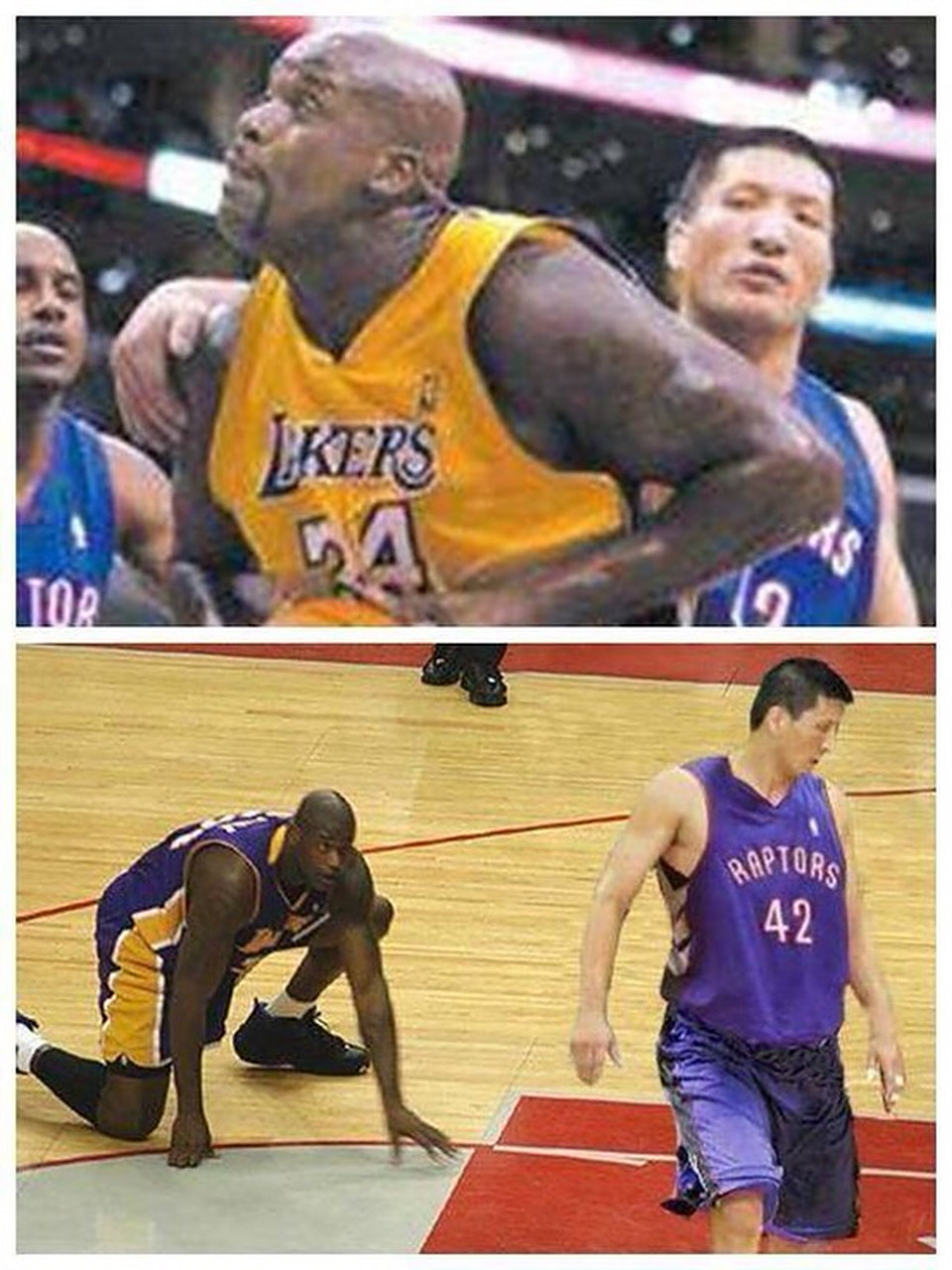 准备强起的瞬间,巴特尔只是轻轻一拉,就直接让奥尼尔倒地不起