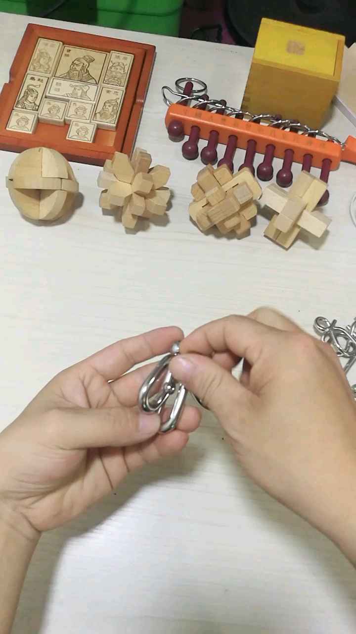 中国古典益智玩具,鸳鸯扣系列之 双向扣,详细讲解视频